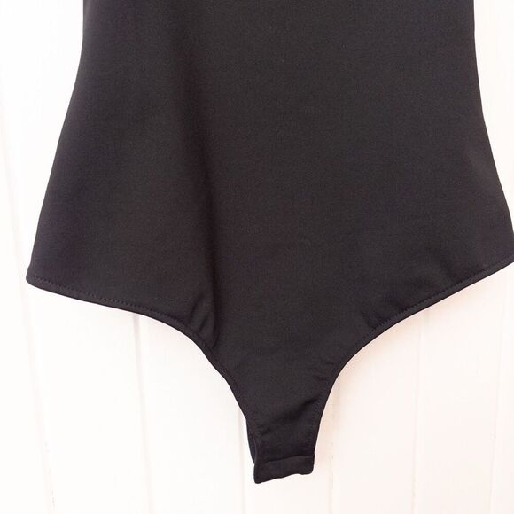 Free People Square Eyes Bodysuit in Black Size Small - Picture 5 of 8